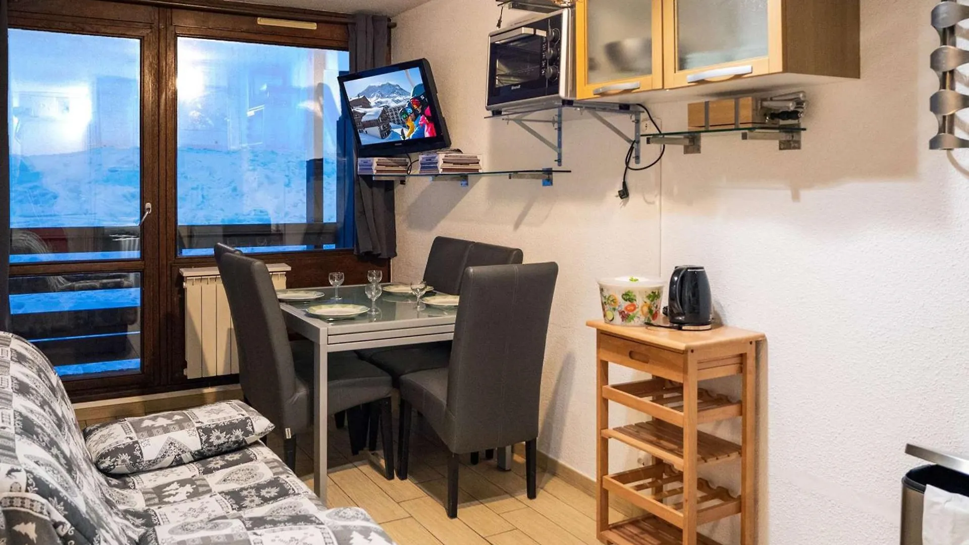Appartement Moderne A Val Thorens - 4 Pers, 3 Flocons Argent, Balcon Nord, Skis Aux Pieds - Fr-1-637-36 0*,  Fransa